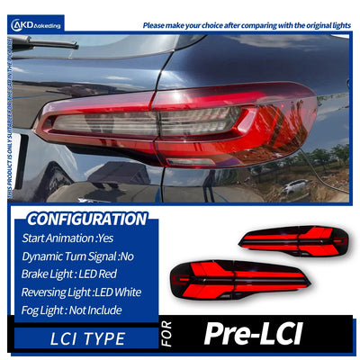 Feux Arrière LED BMW X5 G05 2018-2023