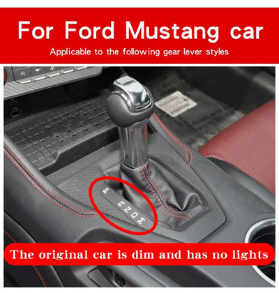 Pommeau Vitesse Cristal LED Ford Mustang 2015-2024