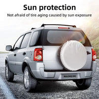 Housse de Protection Pneu de Secours Voiture SUV Oxford