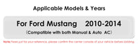 Autoradio Android Ford Mustang 2010-2014 Écran 2K CarPlay Sans Fil Caméra ADAS 360 GPS