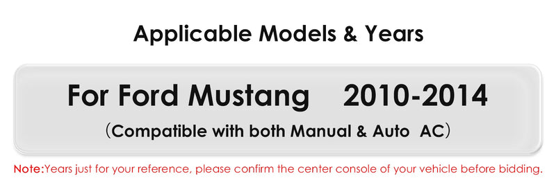 Autoradio Android Ford Mustang 2010-2014 Écran 2K CarPlay Sans Fil Caméra ADAS 360 GPS
