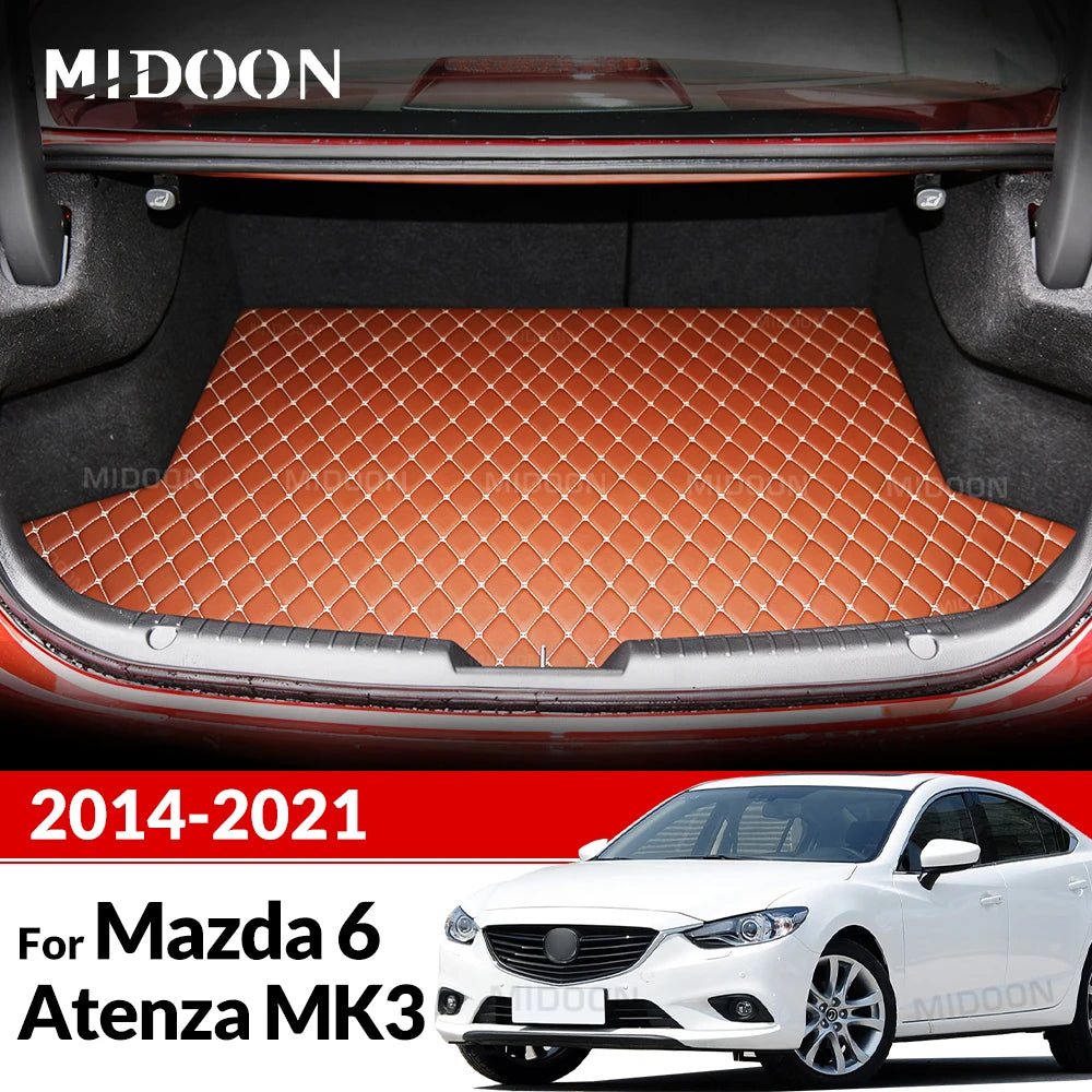 Tapis de Coffre Mazda 6 Atenza 2014-2021 Cuir