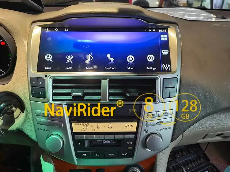 Autoradio Android 14 Écran 12,3 Pouces Lexus RX 300 330 350 400h 2004-2007 CarPlay GPS 4G