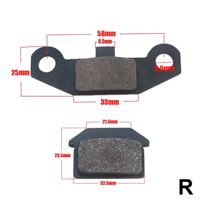 Plaquettes de Frein Moto Quad ATV Scooter 50-250cc