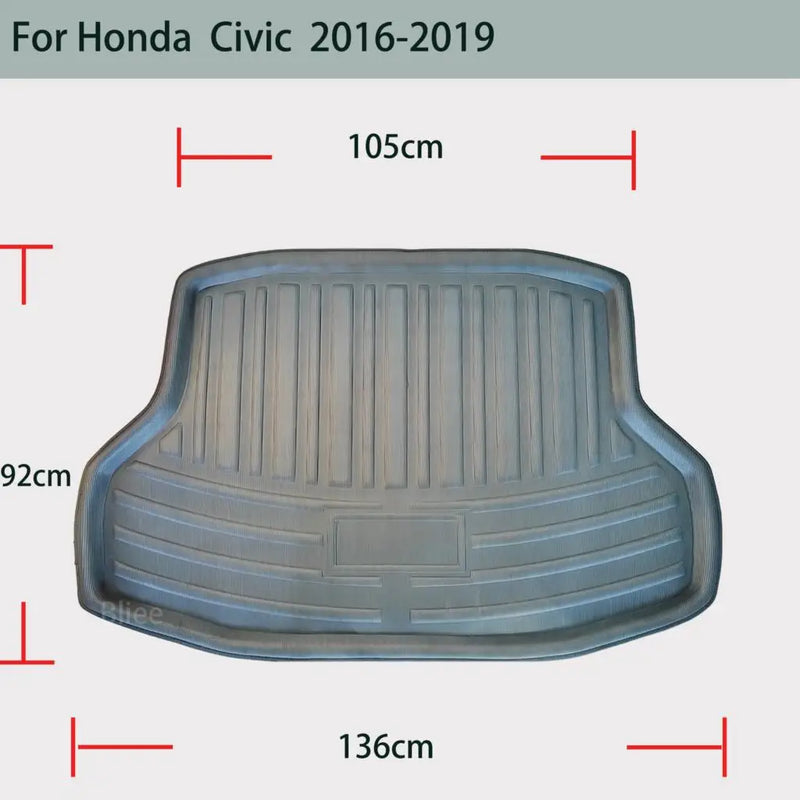 Tapis de Coffre Honda Civic Berline 2016-2019
