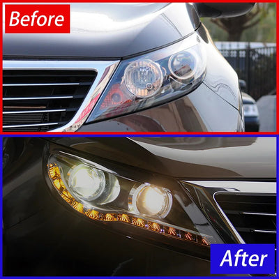 Phares LED Kia Sportage R 2010-2014 Mise à Niveau Premium