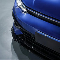 Lame Avant 3 Pièces Volkswagen Golf 8 R 2020-2025 Noir Brillant