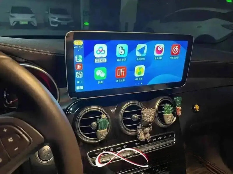 Autoradio Android 14 Mercedes-Benz GLC X253, C et Classe V W446 W447 2015-2018 Écran 12,8 pouces CarPlay DSP