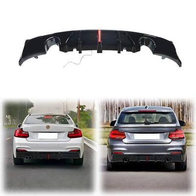 Diffuseur de Pare-Chocs Arrière BMW Série 2 F22 F23 M Sport 2013-2020
