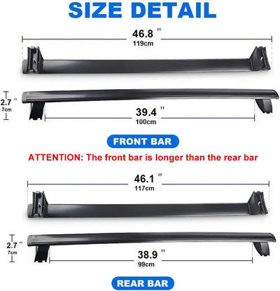 Barres de Toit Jeep Grand Cherokee 2011-2021