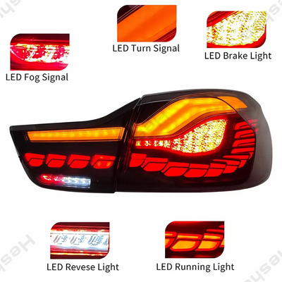 Feux Arrière LED BMW M4 Série 4 F32 F82 F33 GTS Style