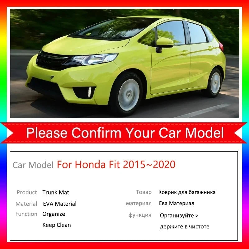 Tapis de Coffre Honda Jazz Fit MK3 2014-2019