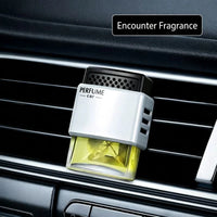 Désodorisant Voiture Clip Grille d'Aération Flacon Réglable 6 Senteurs