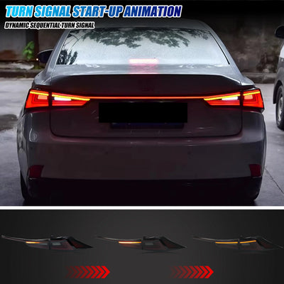 Feux Arrière LED Lexus IS 2014-2020 Clignotants Séquentiels
