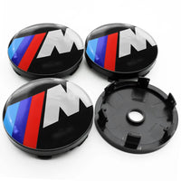 Cache-Moyeux BMW E90 F30 F10 X1 X5 56mm 60mm — détail de finition