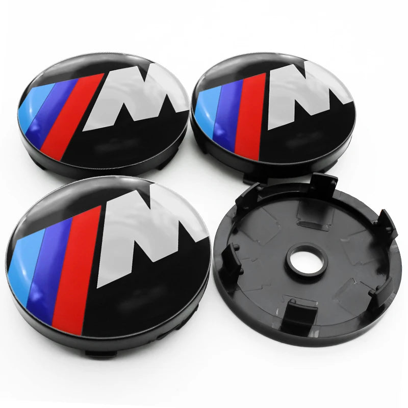 Cache-Moyeux BMW E90 F30 F10 X1 X5 56mm 60mm — détail de finition