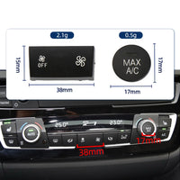 Cache-Boutons de Climatisation BMW Série 3 X1 F30 F20 E90 — gros plan