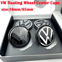 Cache-Moyeux Volkswagen Golf Jetta Passat CC 56mm 65mm