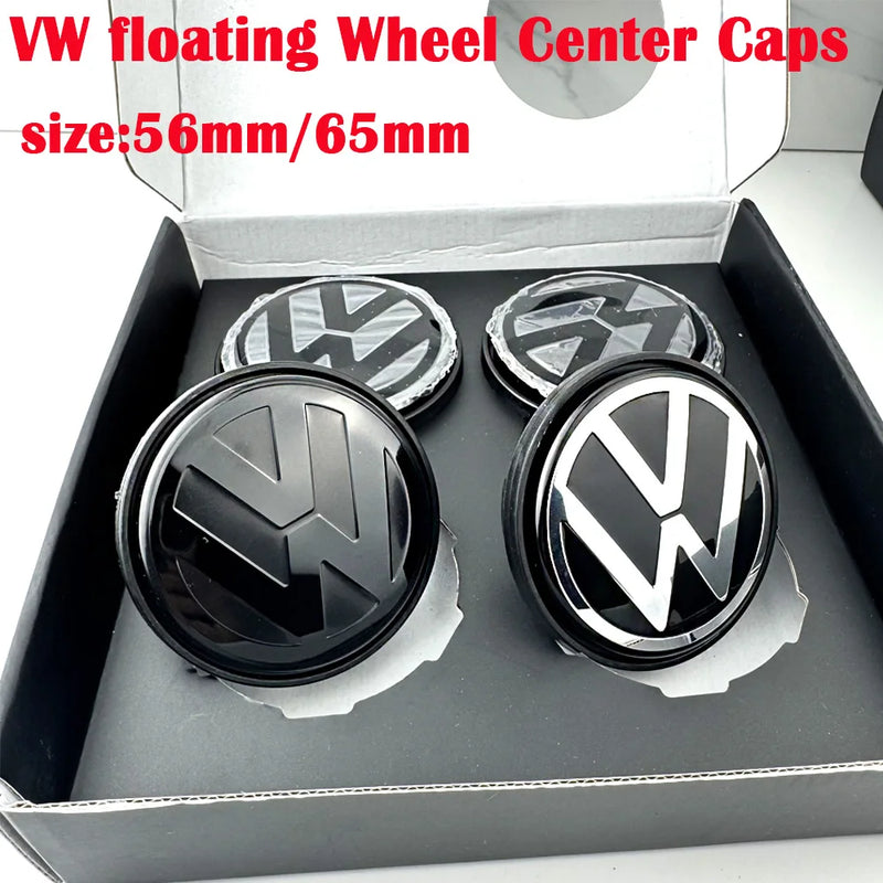 Cache-Moyeux Volkswagen Golf Jetta Passat CC 56mm 65mm