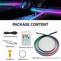 Éclairage d'Ambiance LED RGB Acrylique 110 cm Intérieur