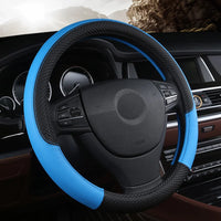 Couvre Volant Voiture Cuir Sport Antidérapant 37-38 cm