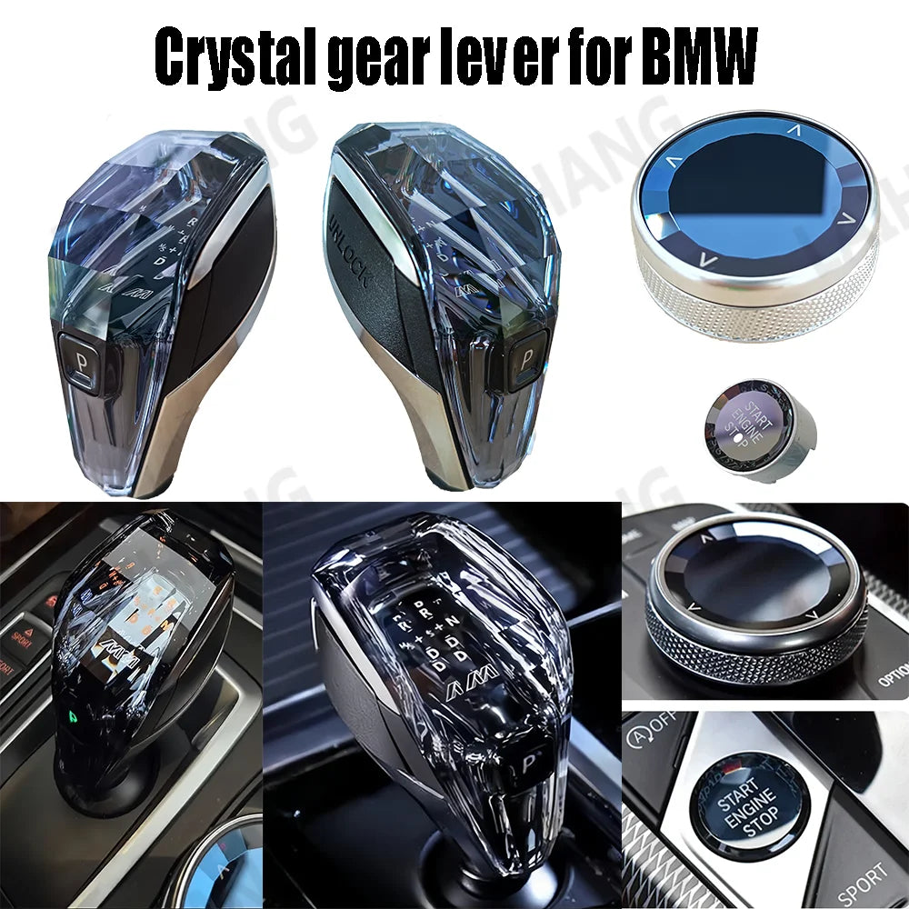 Pommeau de Vitesse Cristal BMW