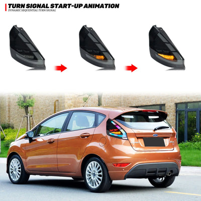 Feux Arrière LED Ford Fiesta MK7 MK7.5 2008-2018