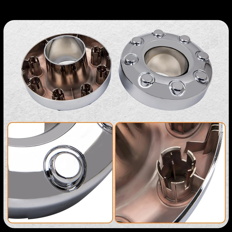 Front Wheel Hub Cover Ford F-350 Super Duty Dually 4x4 2005-2018