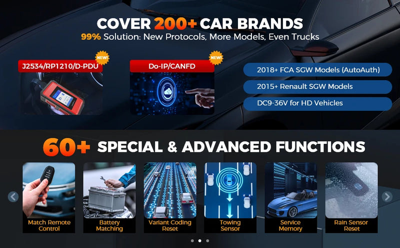 Valise Diagnostic Launch X431 PAD VII Elite Programmation ECU