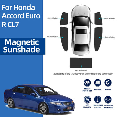 Pare-Soleil Magnétique Honda Accord Euro CL 2002-2008