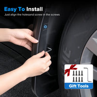 Garde-Boue Citroën C3 2014-2020 Bavettes 4 Pièces
