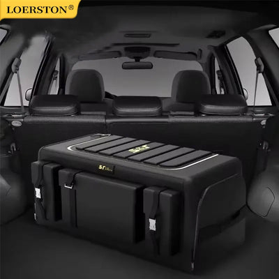 Boîte de Rangement de Coffre Voiture Pliable 70 L