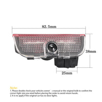 Projecteur de Porte Volkswagen LED, Logo R, R-Line, GTI ou VW, pour Golf 5 6 7, Passat, Tiguan, Touareg, Arteon, CC, Scirocco, Jetta