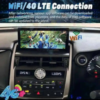 Autoradio Android 14 Écran 10,25 Pouces Lexus NX 200 200t 300h 2014-2016 CarPlay DSP 4G