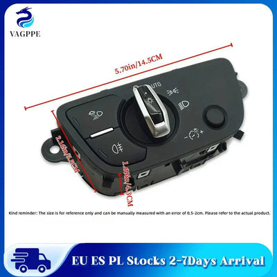 Bouton d'Éclairage Audi A4 S4 A5 Q5 Q7 4M0941531AA