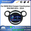 Autoradio Android CarPlay MINI Cooper R56 R60 2006-2015