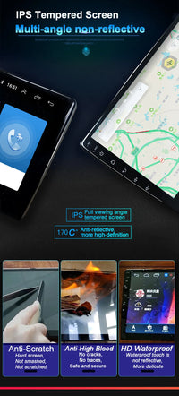 Autoradio Android 14 Écran Vertical 12,1 Pouces Maserati Quattroporte 2004-2012 CarPlay GPS