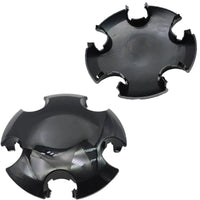 Cache-Moyeux Dacia Duster 2010-2017, Lot de 4, Jantes 16 Pouces, ABS Noir, 129 mm