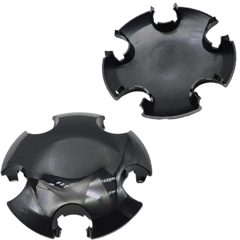 Cache-Moyeux Dacia Duster 2010-2017, Lot de 4, Jantes 16 Pouces, ABS Noir, 129 mm