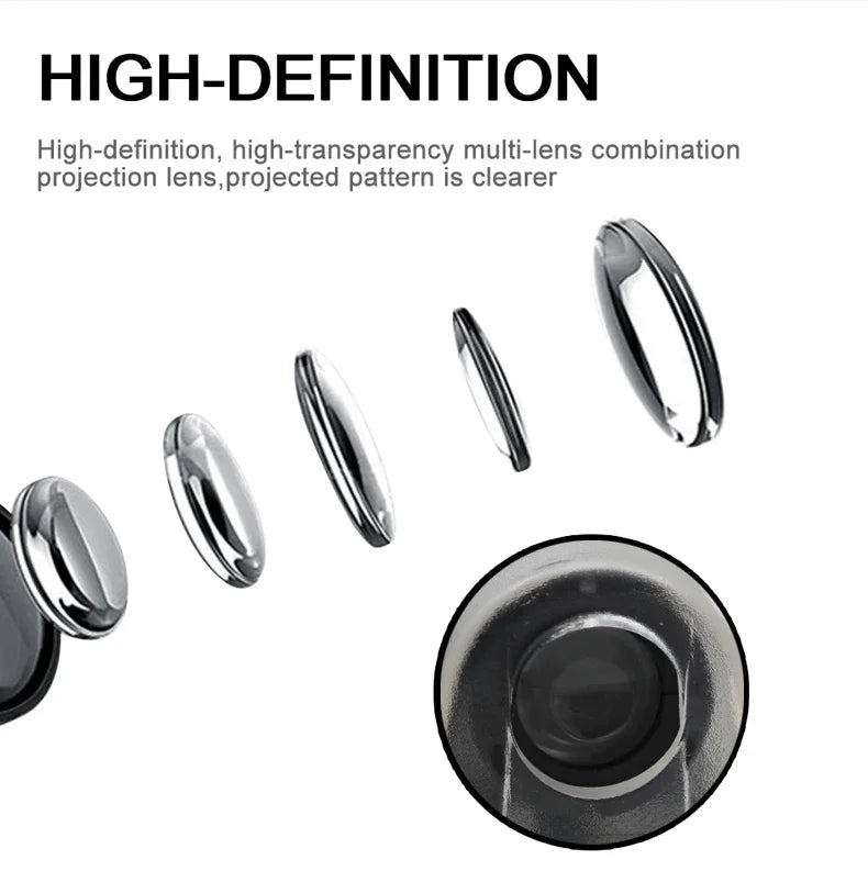 Projecteur Porte Honda Accord Coupé et Berline, Crosstour, Pilot, LED, Lot de 2
