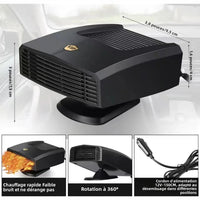 Chauffage Voiture 12V 24V Céramique PTC 180 W Chaud et Froid