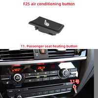 Bouton de Climatisation BMW X3 F25 X4 F26 2011-2017 — détail de finition