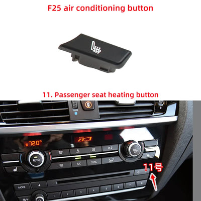 Bouton de Climatisation BMW X3 F25 X4 F26 2011-2017