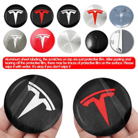 Cache-Moyeux Tesla Model 3 Y S X 56mm Logo — vue d'ensemble