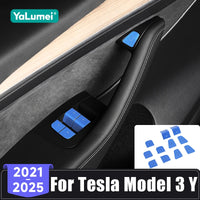 Bouton Lève-Vitre Cache Décoratif Tesla Model 3 Y 2021-2025