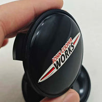 Cache-Moyeu Mini Cooper S John Cooper Works JCW One R50 R52 R53 R55 à R61 54 mm Lot de 4
