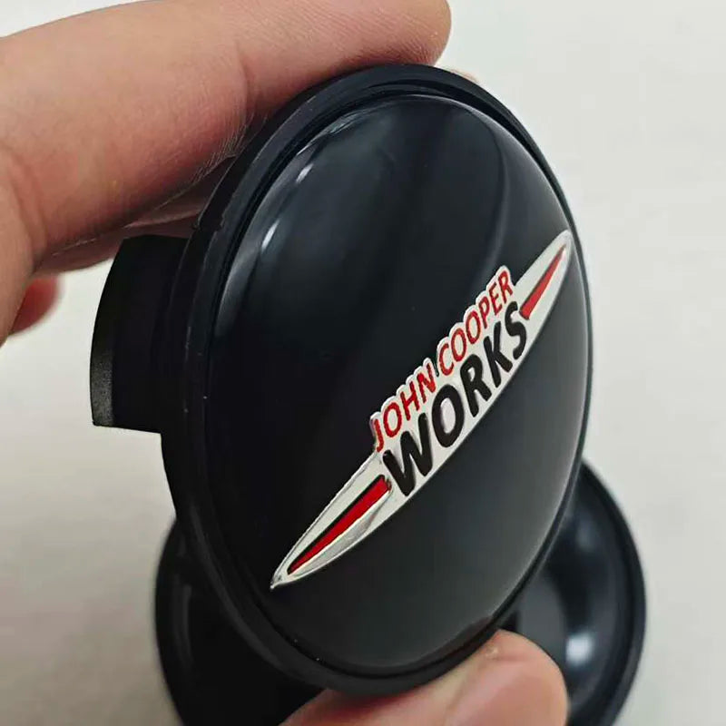 Cache-Moyeu Mini Cooper S John Cooper Works JCW One R50 R52 R53 R55 à R61 54 mm Lot de 4