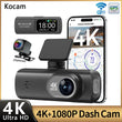 Dashcam Kocam V21 4K GPS Wi-Fi Double Objectif