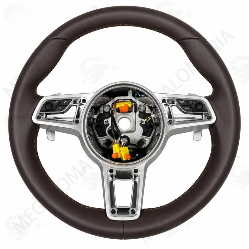Lederlenkrad für Porsche 911 GT3 Carrera Turbo 718 Macan Cayenne Panamera 970 971 991 95B 958 982 981 9YA 997 987