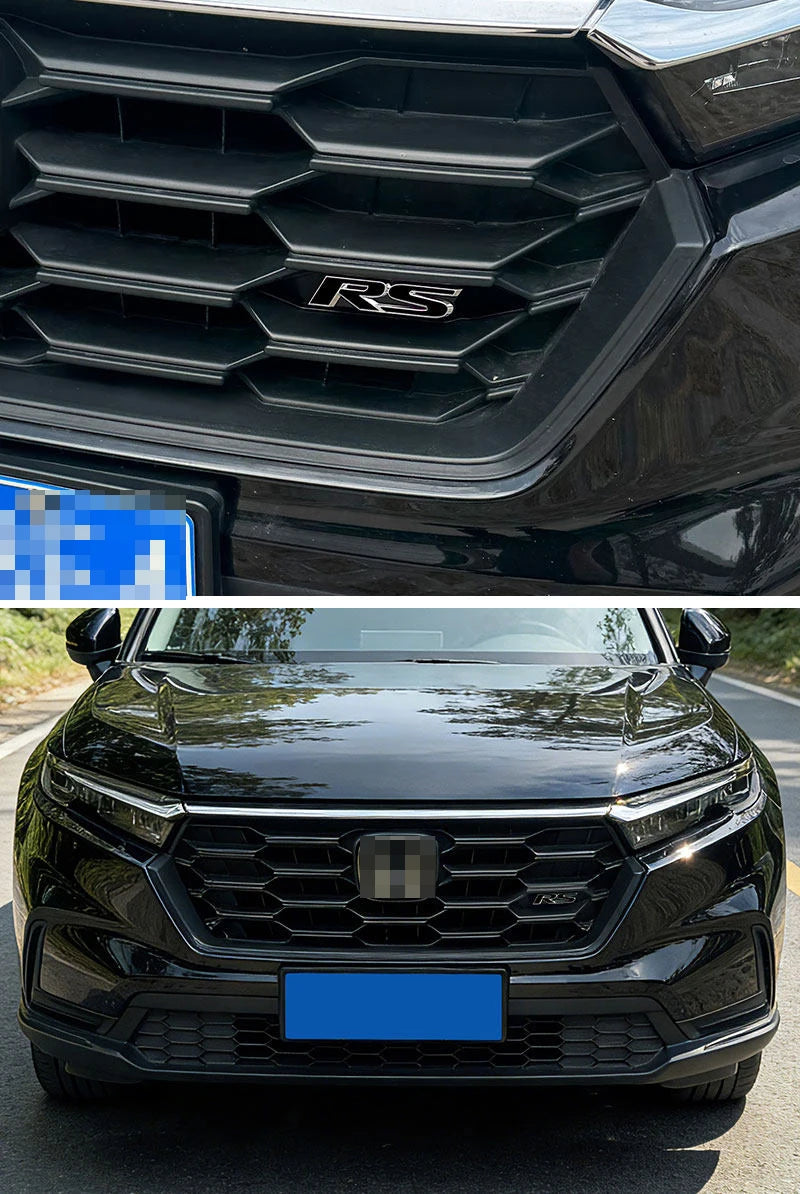 Emblème Calandre RS Honda CR-V 2023-2026 Badge Noir ou Rouge
